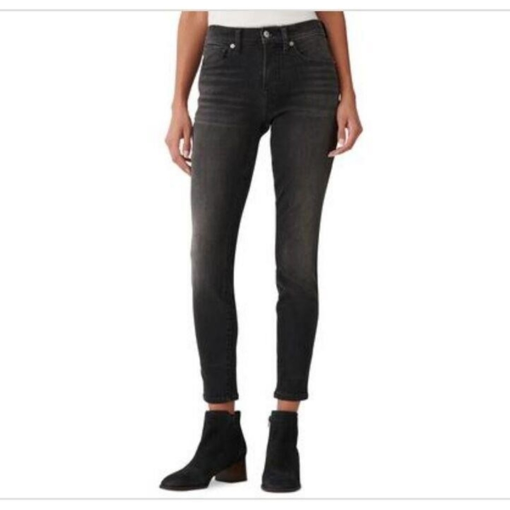 Lucky Brand gray Bridgette High-Rise Skinney Jeans